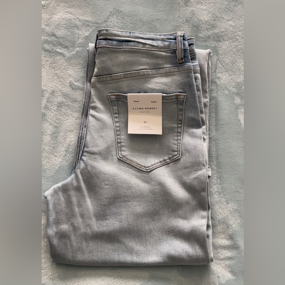 Flying Monkey Wide Leg Jeans